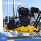 Preview: BAMATO Ruettelplatte R-70 mit Gummimatte und Zubehoerkit